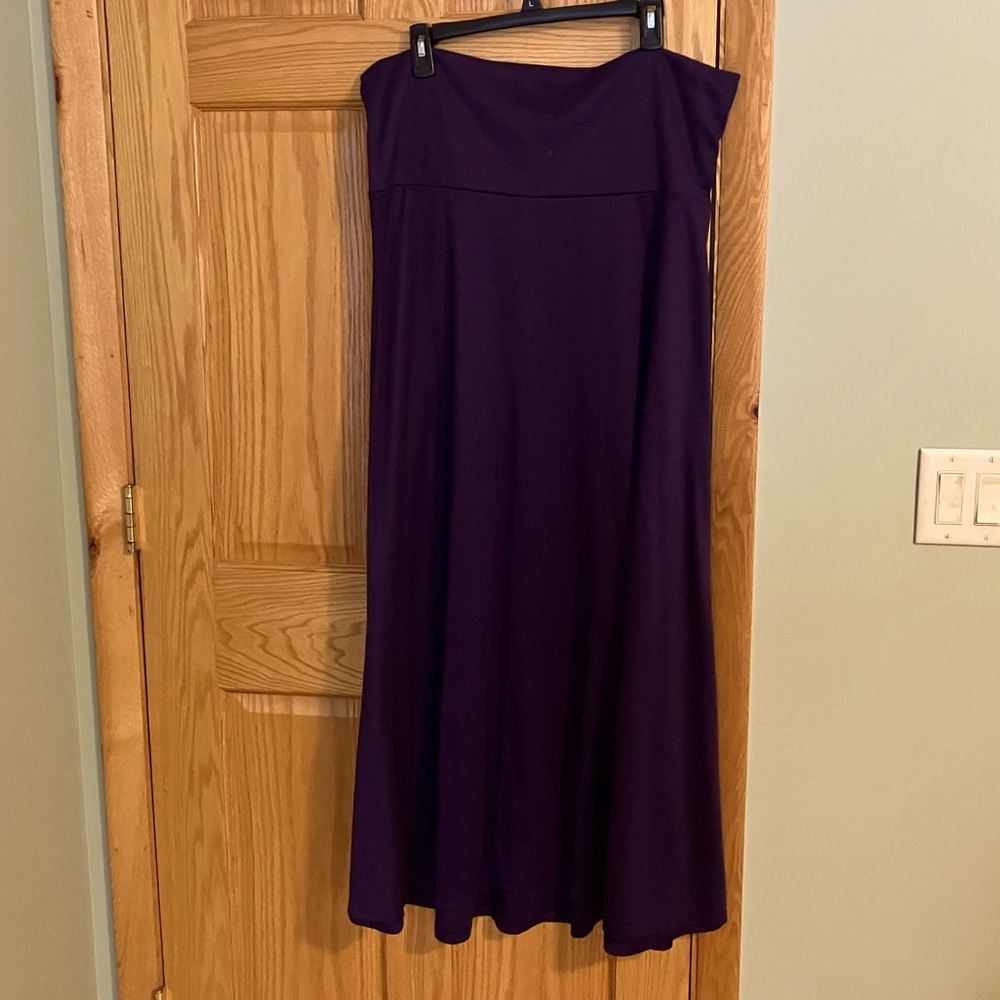 Elegant Purple Women's Skirt